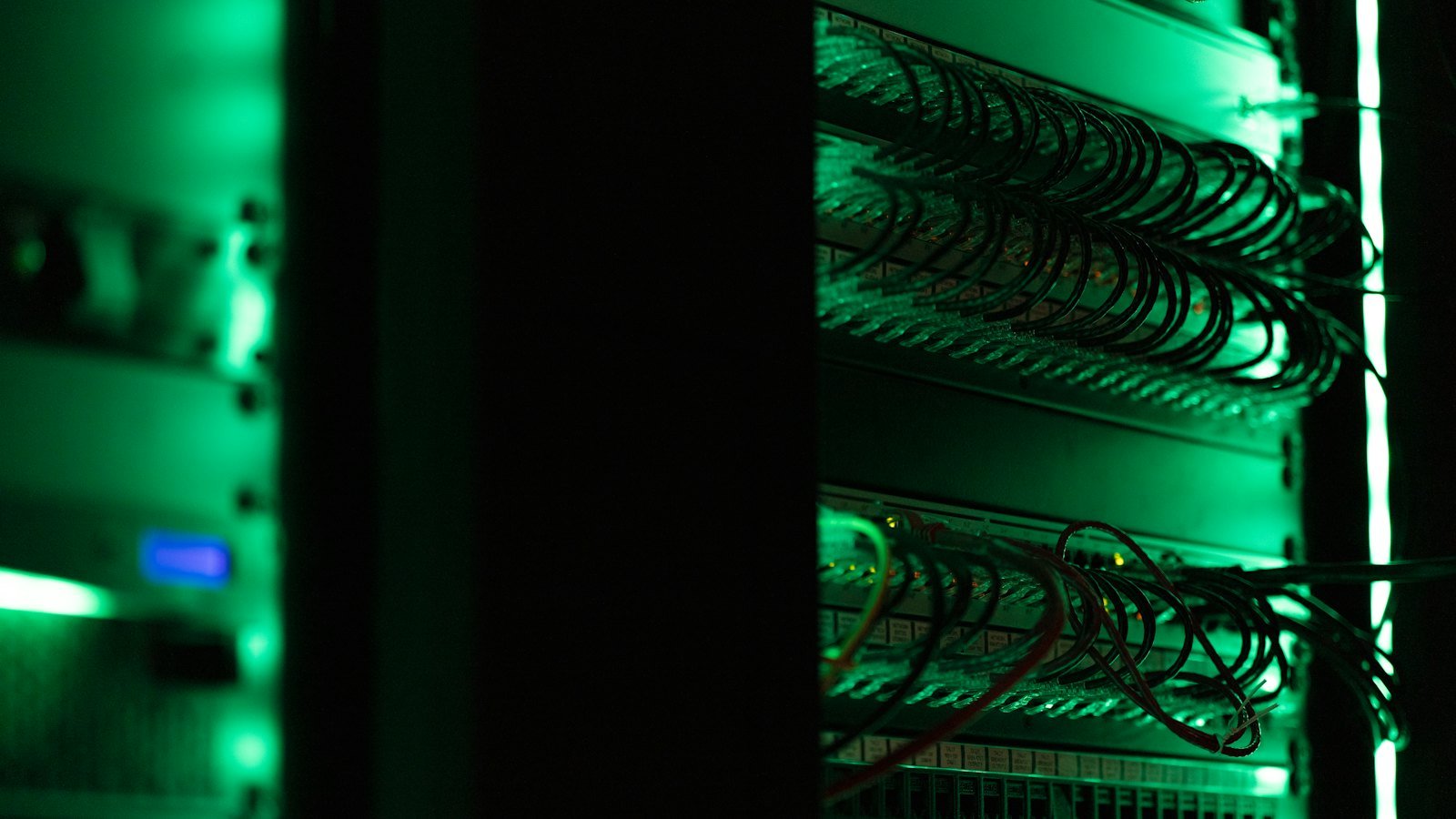Server şkafı və şəbəkə avadanlığı